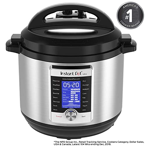 Instant Pot Ultra 8 Qt 10-in-1 Multi- Use Programmable Pressure Cooker