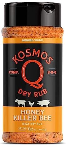 Kosmos Q Honey Killer Bee BBQ Rub – Best Mild BBQ Rub