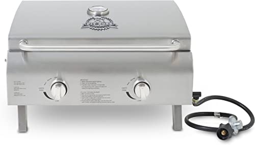 Pit Boss Stainless Steel Gas Grill – Best 2 Burner Portable Stainless Steel Grill