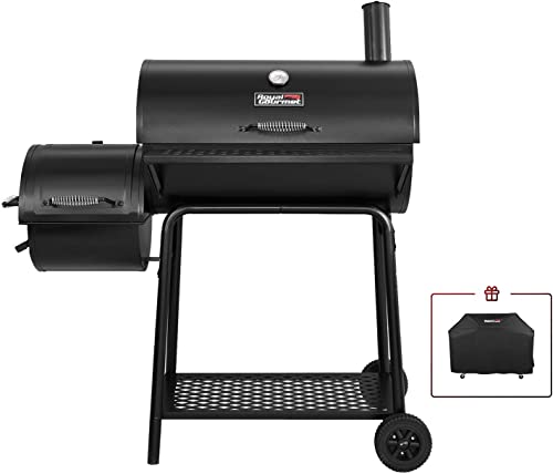Royal Gourmet Charcoal Grill Offset Smoker – Best Large Party Smoker Grill Combo