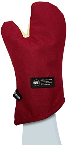 San Jamar KT0215 Cool Touch Flame Oven Mitts