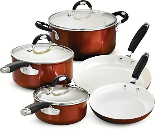 Tramontina 80110. 219DS Style Ceramica_01 8 Piece Cookware Set – Best Tramontina Cookware Set for Small Kitchens