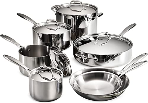 Tramontina 80116, 249DS Gourmet Stainless Steel – Best Comprehensive Tramontina Cookware Set