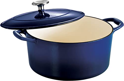 Tramontina 80131. 075DS Enameled Cast Iron Covered Round Dutch Oven – Best Cast Iron Tramontina Dutch Oven