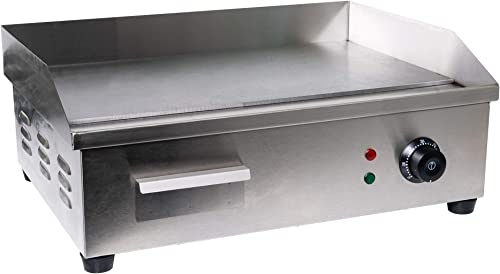 WYZworks WYZ-Steak-Oven Electric Counter Griddle – Best Stainless Electric Griddle for Basic Commercial Use