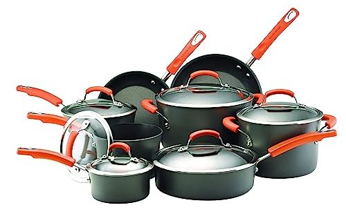 Rachael Ray Hard Anodized Nonstick 14-Piece Cookware Set Review 1