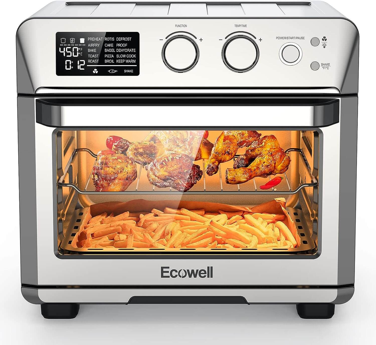 Ecowell Air Fryer Toaster Oven Combo