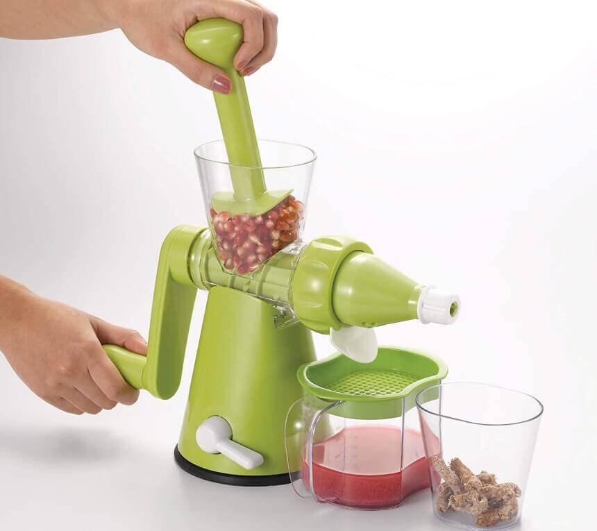 Types of Juicers- Hand-cranck juicers