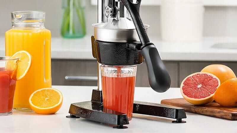 Types of Juicers- Lever-action juicers