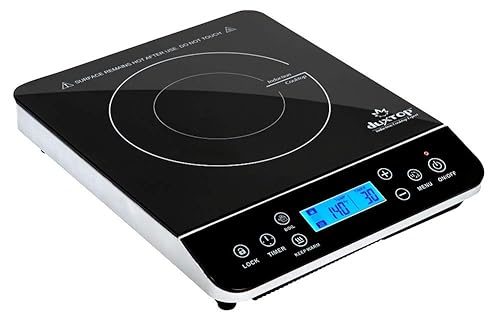 Duxtop Lcd 1800-Watt Induction Cooktop Countertop Burner 9600ls