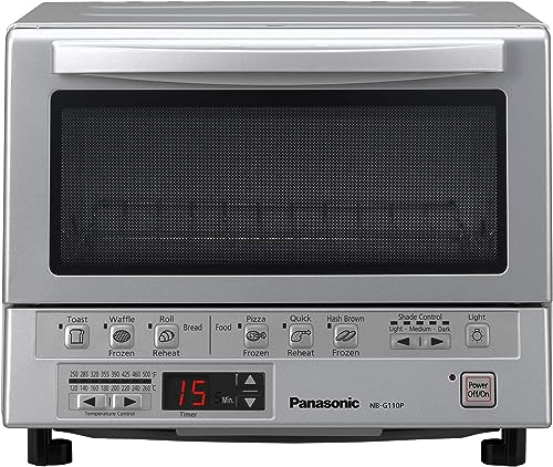 Panasonic FlashXpress Compact Toaster Oven – NB-G110P (Stainless Steel)