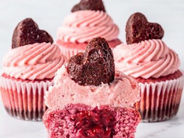 Strawberry Brownie Cupcakes Recipe