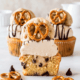 Pretzel Chocolate Chip Cookie Dough Cupcakes Recipe