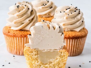 Salted Tahini Cupcakes Recipe