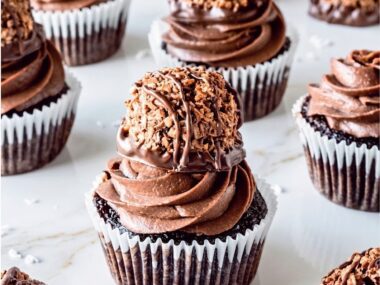 Chocolate Coconut Macaroon Cupcakes Recipe
