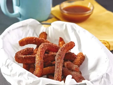 Air Fryer Brown Sugar Churros Recipe by Robin Fields
