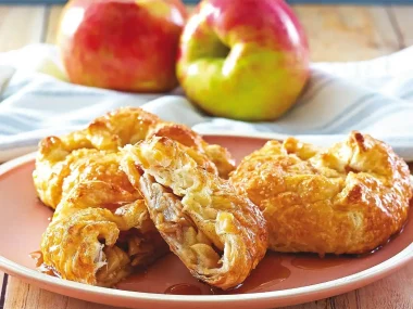 Air Fryer Caramel Apple Dumplings Recipe by Robin Fields