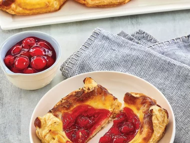 Air Fryer Cherry Danish Recipe by Aileen Clark