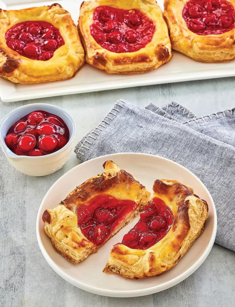 Air Fryer Cherry Danish Recipe by Aileen Clark