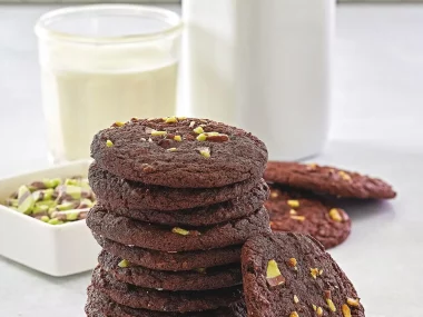 Air Fryer Chocolate Mint Chip Cookies Recipe