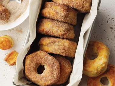 Air Fryer Cinnamon Doughnuts Recipe