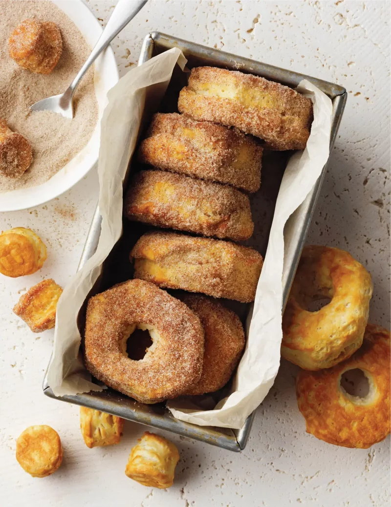 Air Fryer Cinnamon Doughnuts Recipe