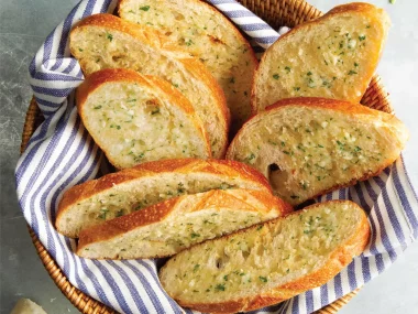 Air Fryer Garlic Bread Recipe