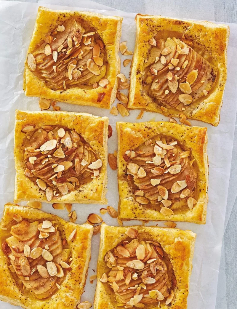 Air Fryer Mini Pear Tarts Recipe by Robin Fields