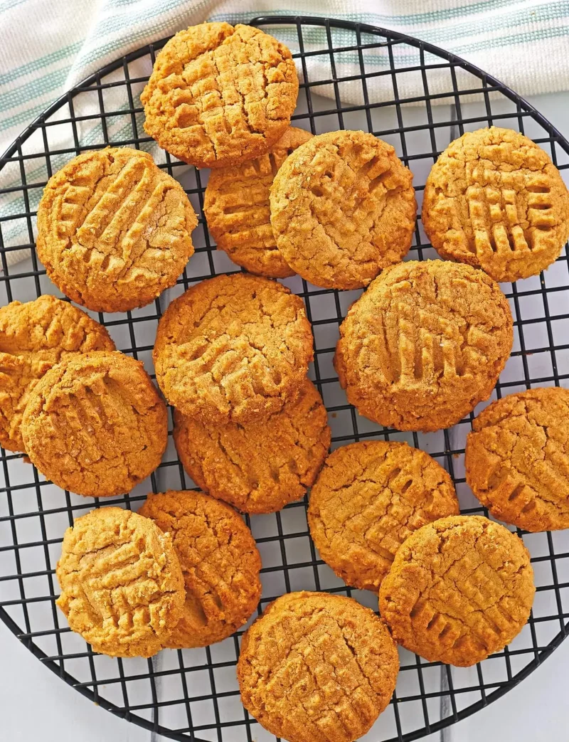 Air Fryer Peanut Butter Cookies Recipe by Robin Fields