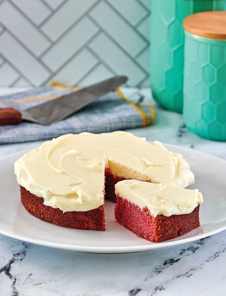 Air Fryer Red Velvet Cake Recipe by Aileen Clark