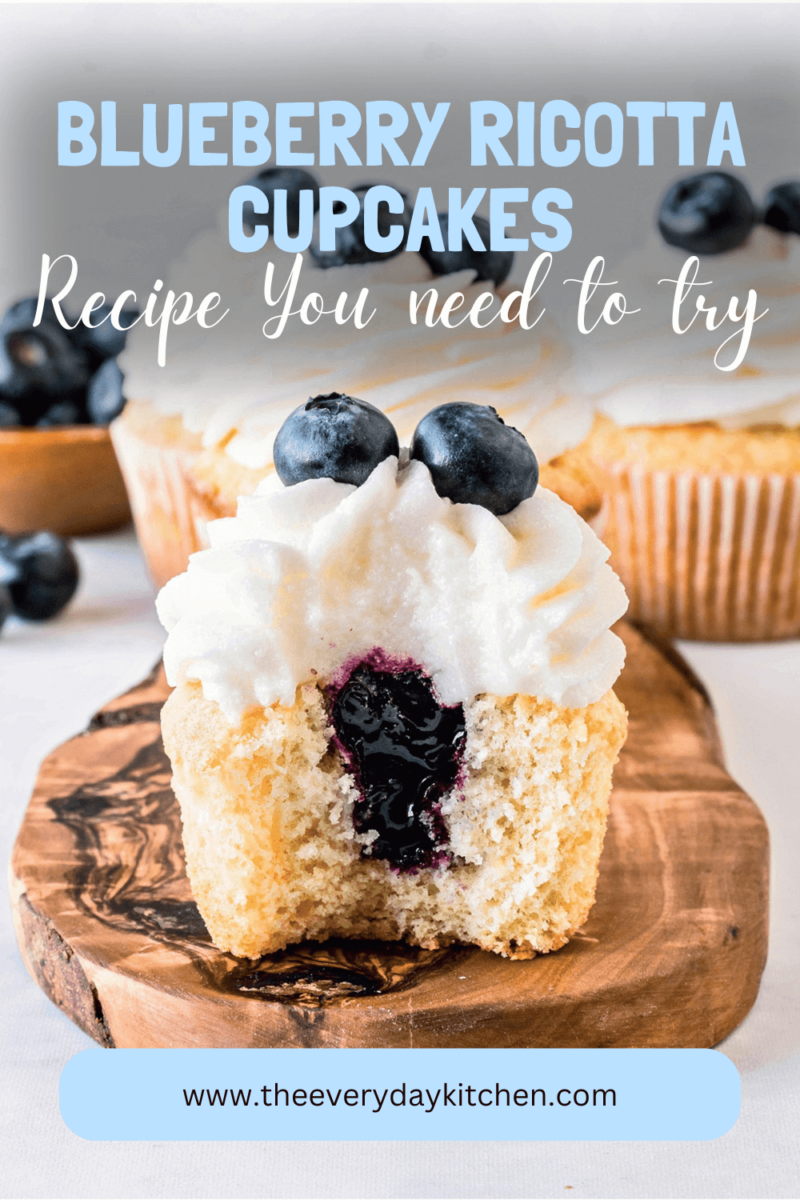 Blueberry Ricotta Cupcakes Recipe