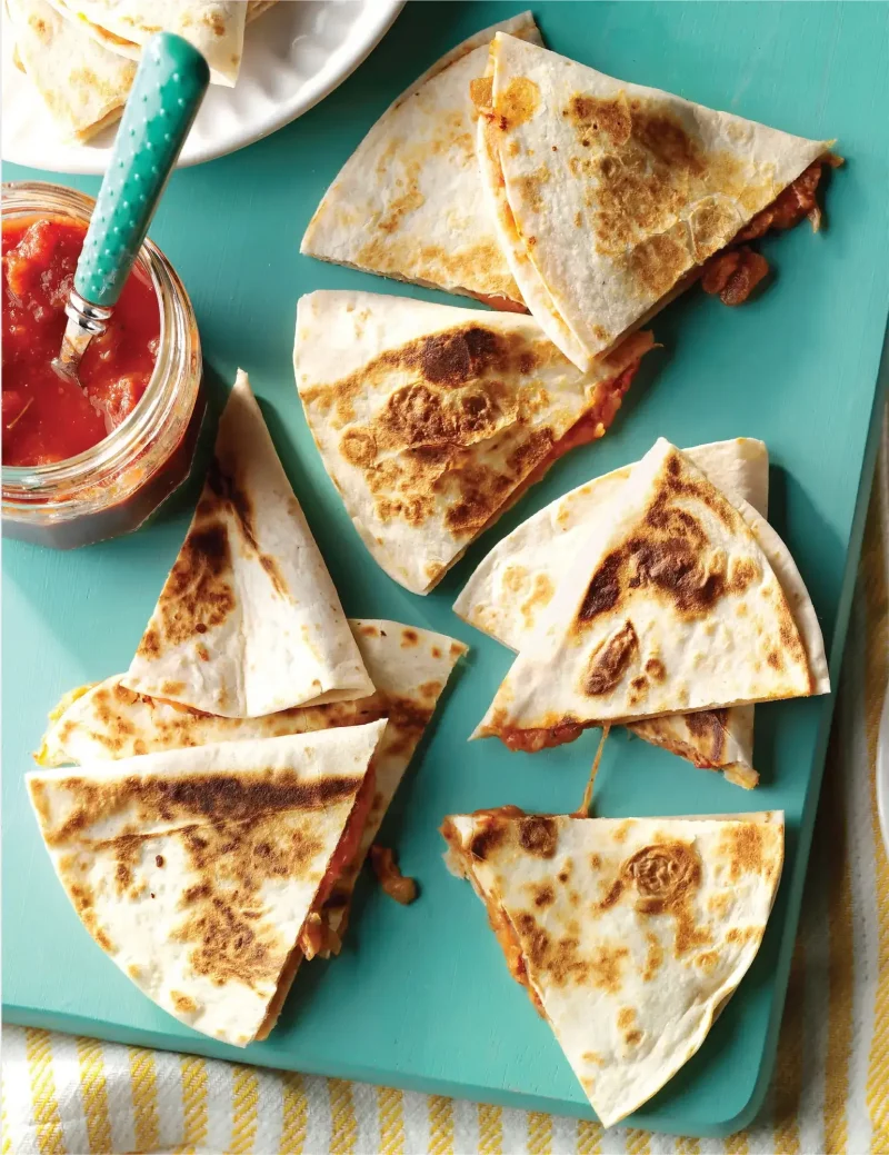 Air Fryer Cheesy Quesadillas Recipe