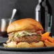 Air Fryer Asian Turkey Burger With Apple Slaw Recipe