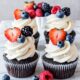 Mixed Berry Chocolate Cupcakes Recipe