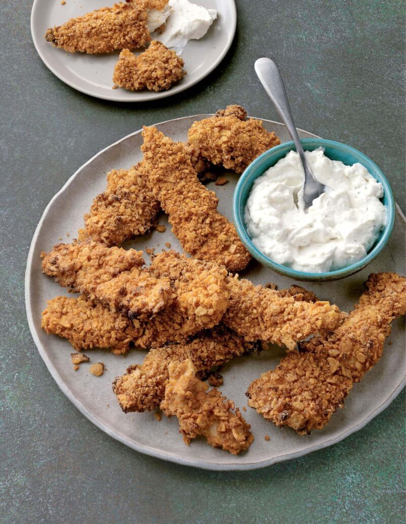 Fiesta Chicken Fingers Air Fryer Recipe