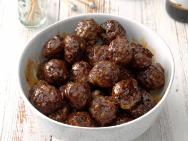 Sweet & Spicey MeatballsAir Fryer Recipe