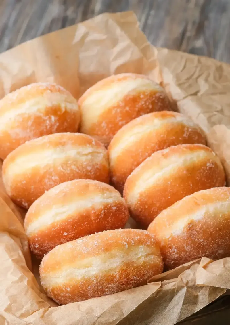 Donuts With Vanilla Custard Recipe