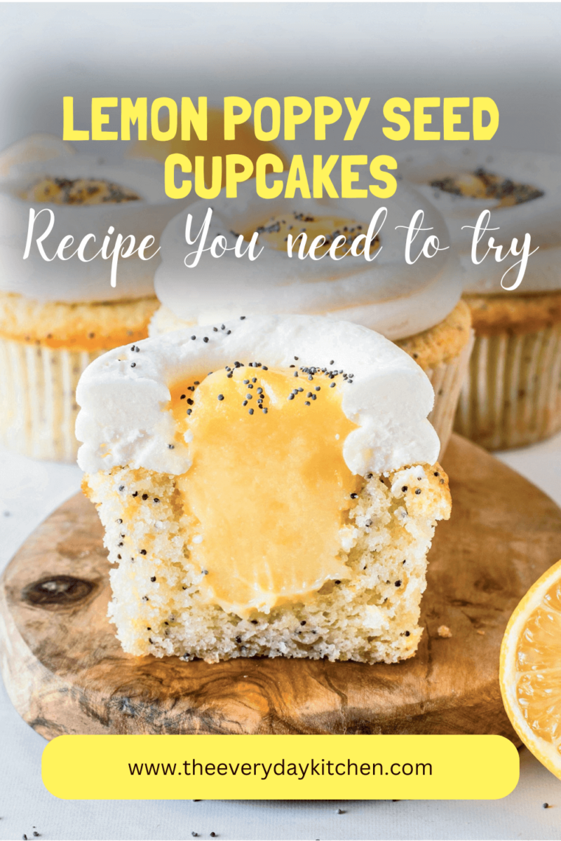 Lemon Poppy Seed Cupcakes Recipe