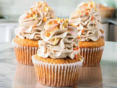 Brown Sugar Pumpkin Cupcakes Recipe by Camilla Hurst