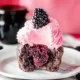 Flourless Chocolate Blackberry Cupcakes Recipe by Camila Hurst