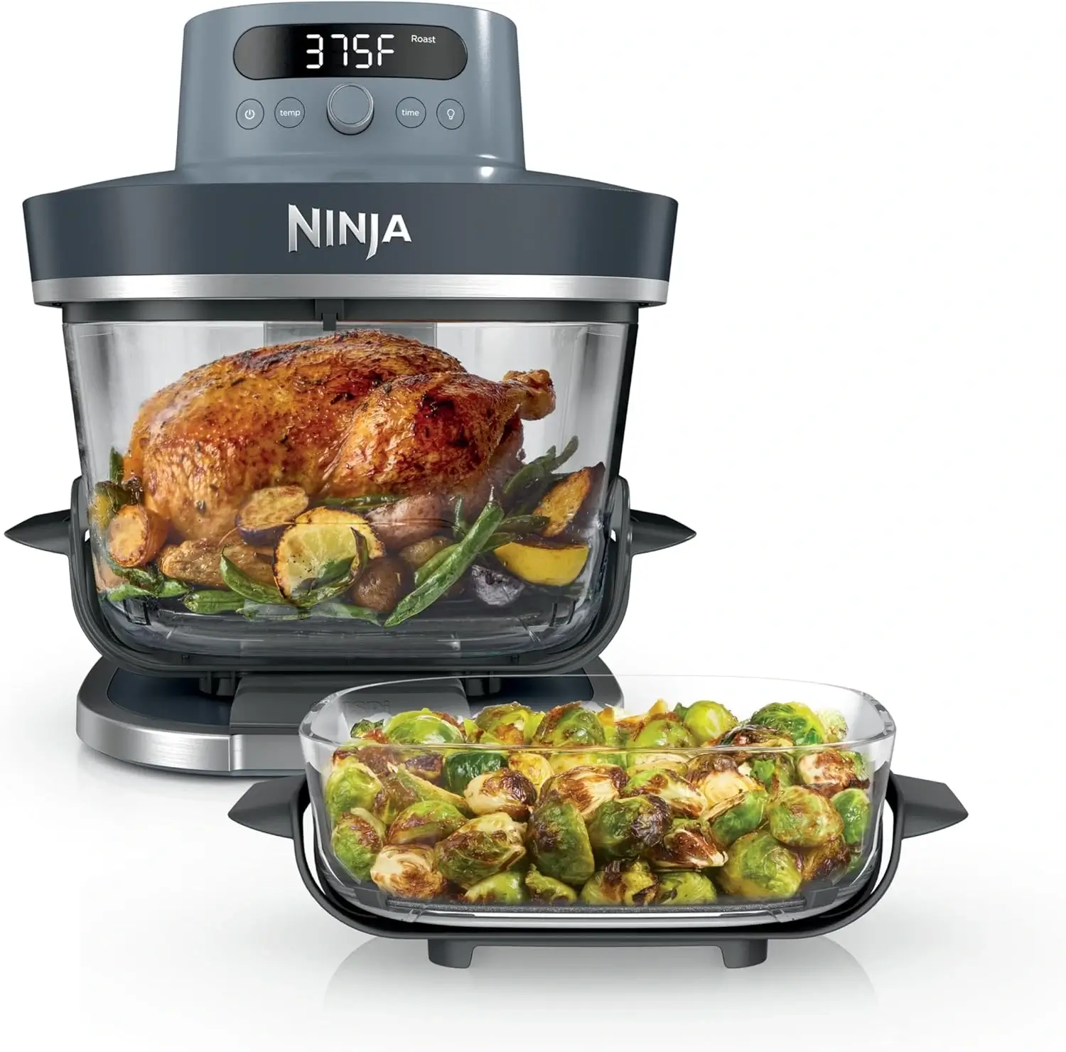 Ninja Crispi Pro 6‑in‑1 Glass Air Fryer 