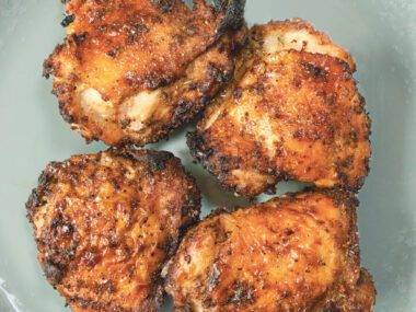 Air Fryer Crispy Chicken Thighs Recipe