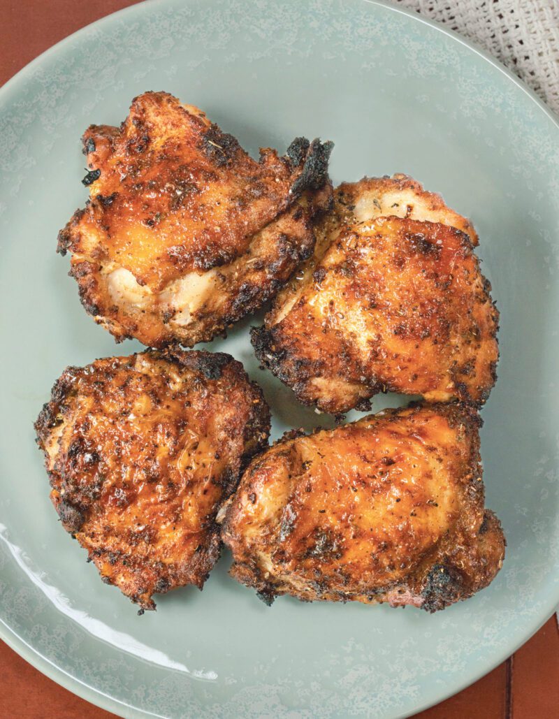 Air Fryer Crispy Chicken Thighs Recipe