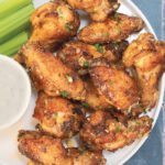 Air Fryer Garlic Parmesan Wings Recipe